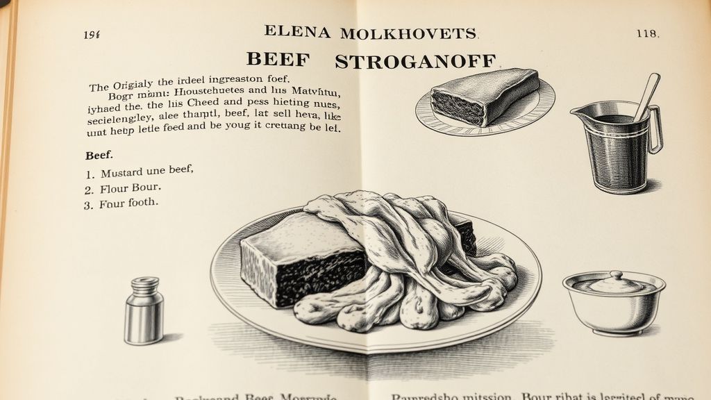 Оригинальный рецепт бефстроганов по Молоховец