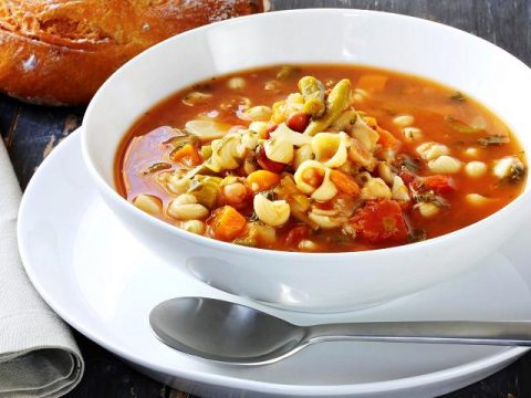 Итальянский суп с фасолью