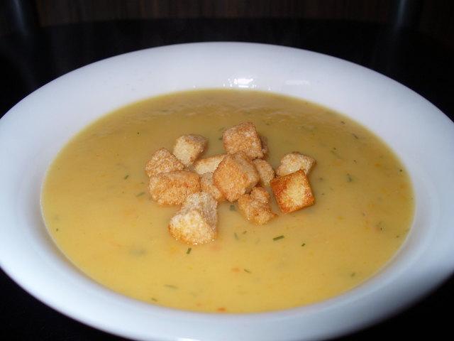 Картофельный суп-пюре со сливками (видео рецепт)