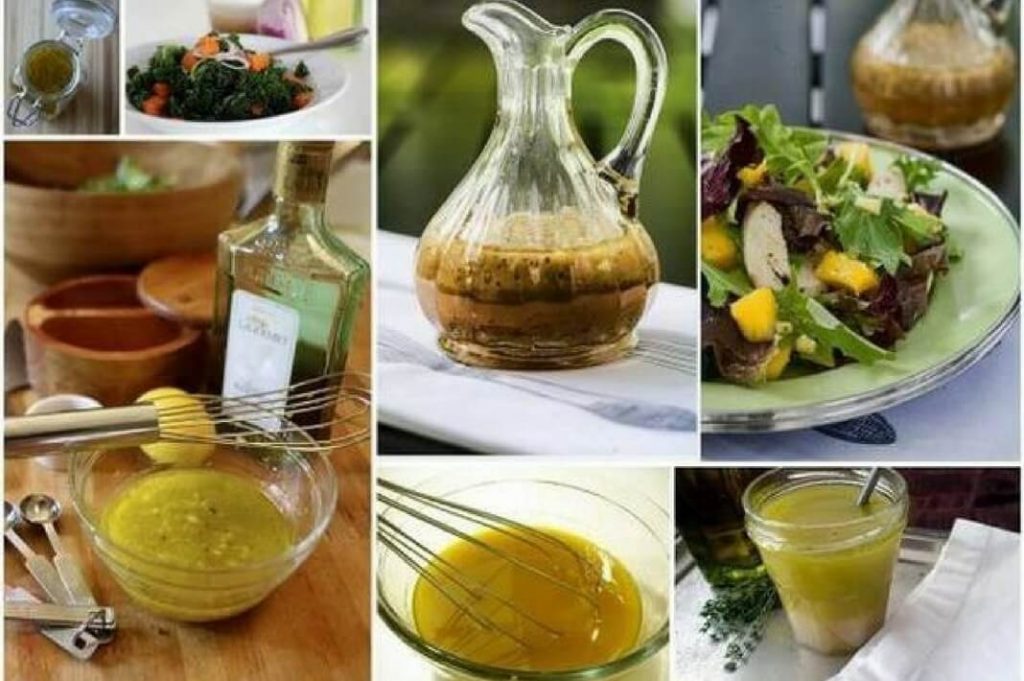 5 рецептов масляных салатных заправок для салатов из овощей
