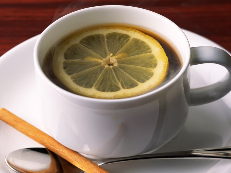 Утренний кофе с лимоном