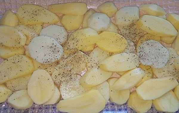 Картошка с перцем