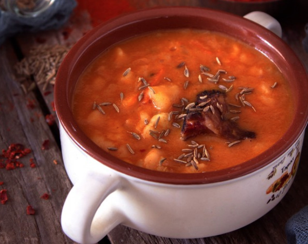 Фасолевый суп - Бограч