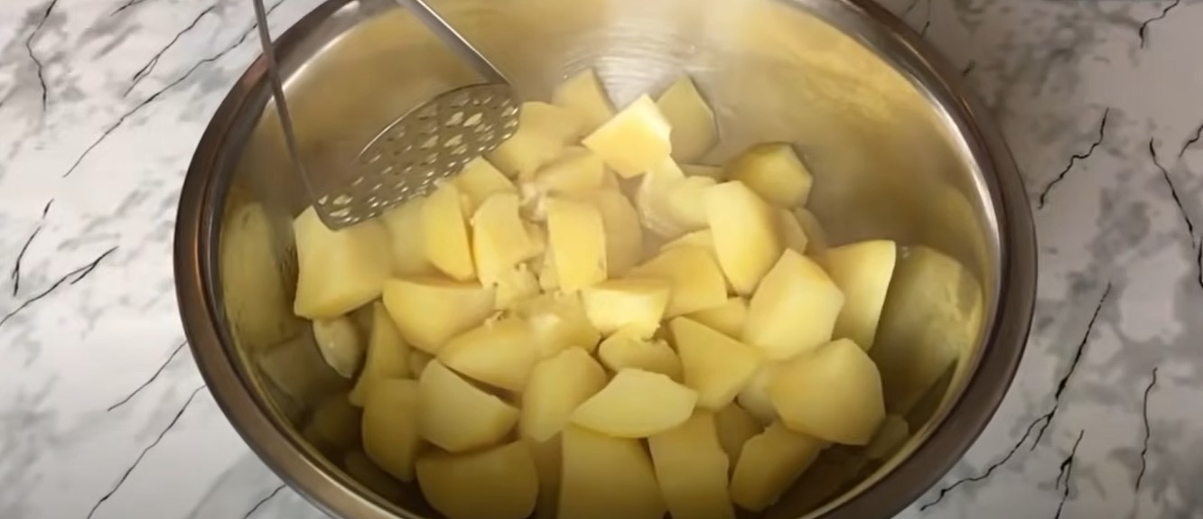 Ленивые вареники с картофелем