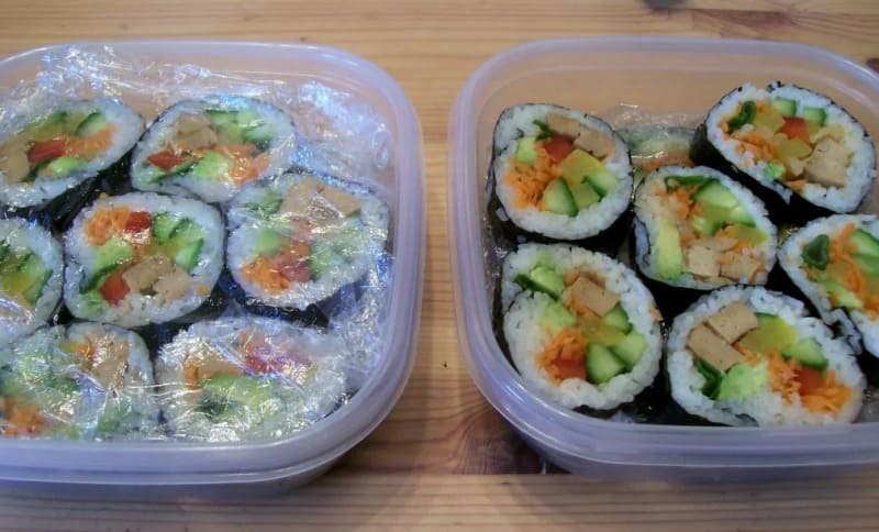 В чем лучше хранить суши