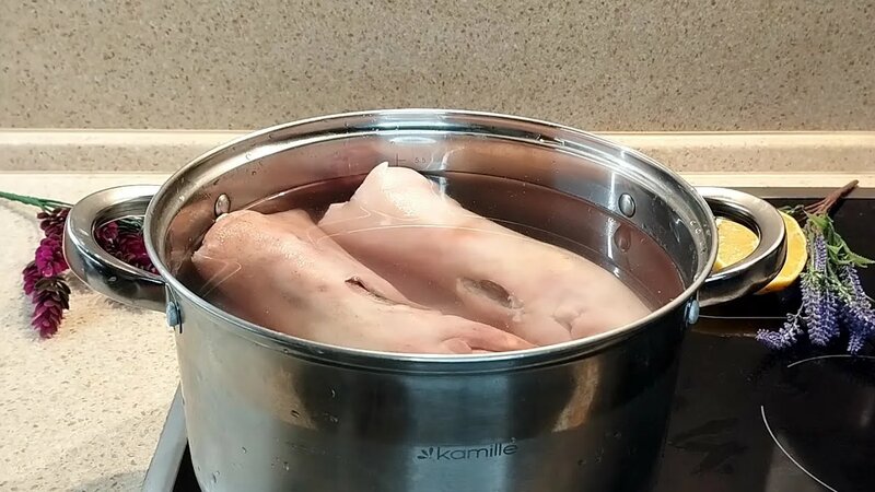 Сколько времени нужно варить свиные ножки Сколько времени нужно варить свиные ножки