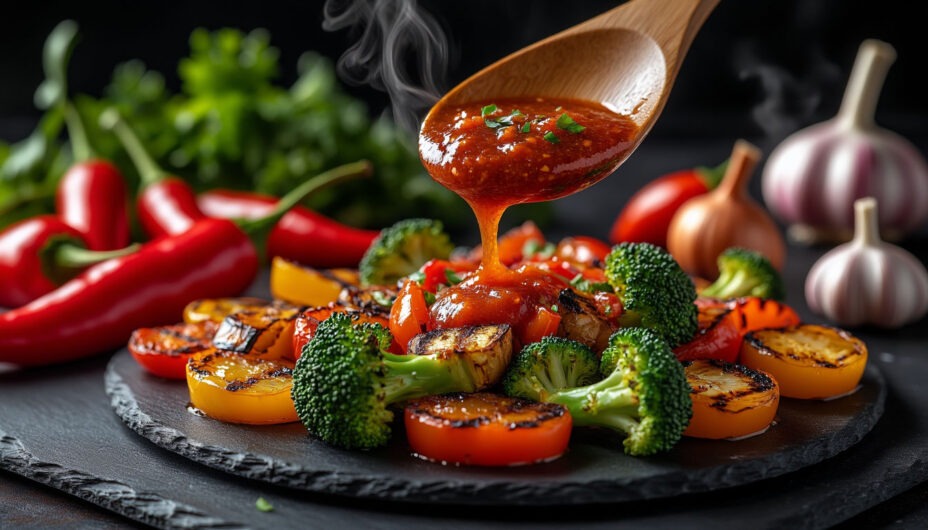 Как сделать острый соус для овощей Острый соус для овощей