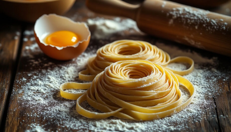 Как сделать домашнюю пасту Как приготовить домашнюю пасту