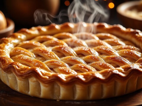 Чем смазать пирог для глянцевого блеска