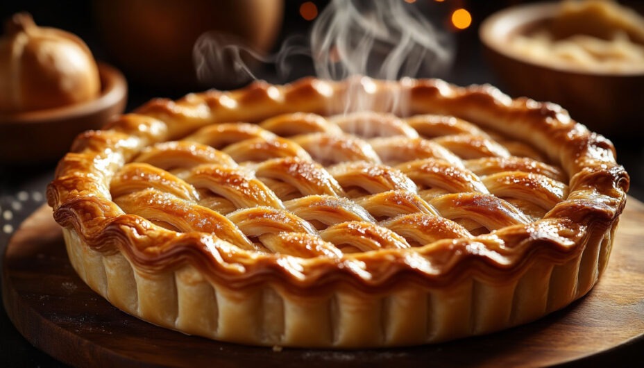 Чем смазать пирог для глянцевого блеска